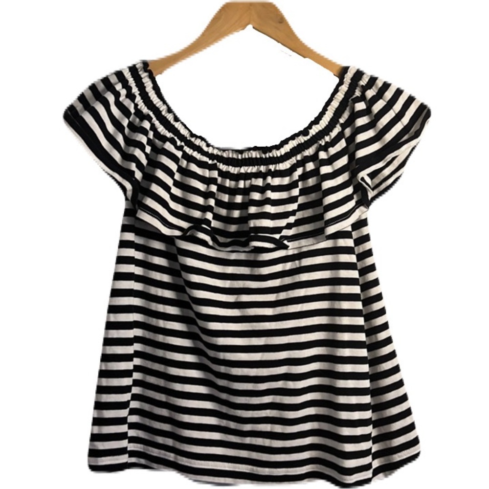 COPY - Kate Spade ♠️ Broom Street Ruffle Top
